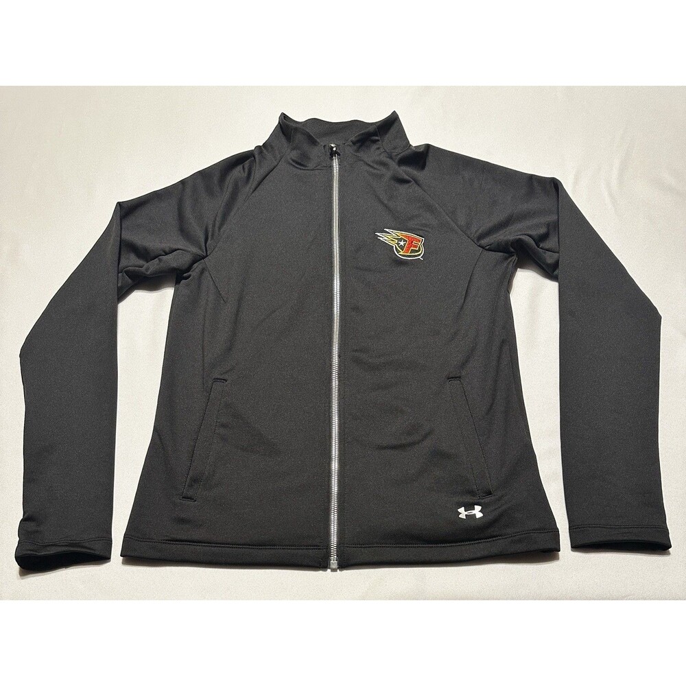 Indy Fuel Under Armour Cold Gear Jacket Womens Size Small Full Zip UW1294 Black